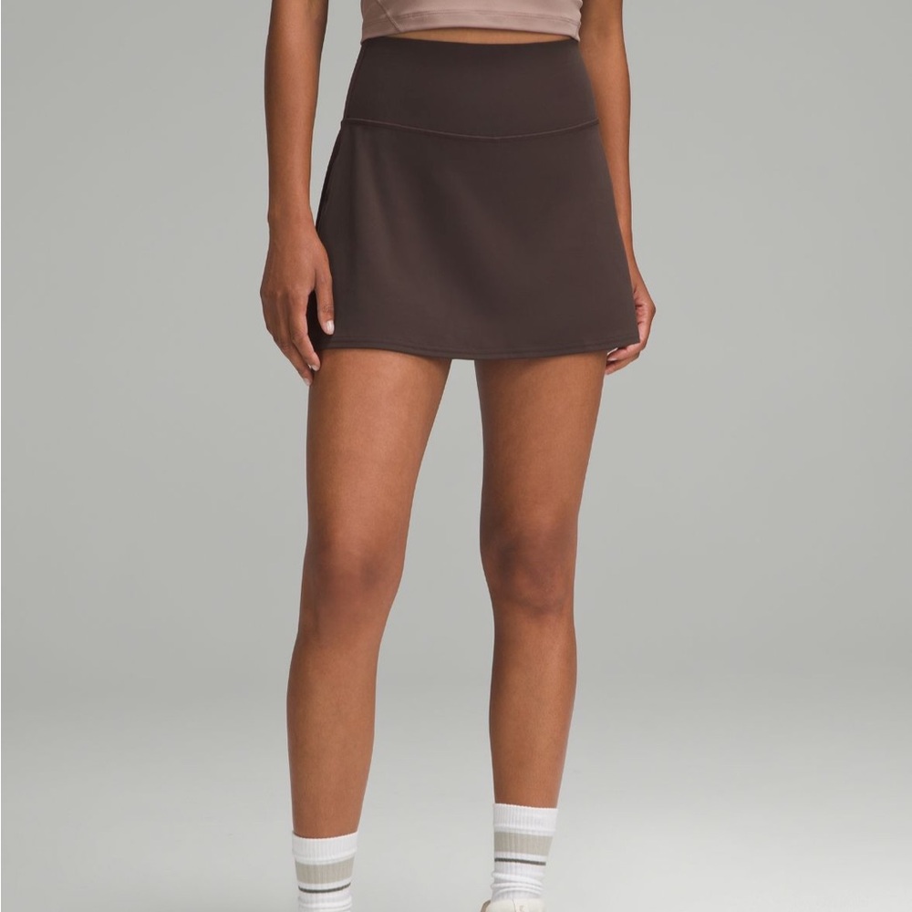 Align High-Rise Skirt In Espresso 🤎